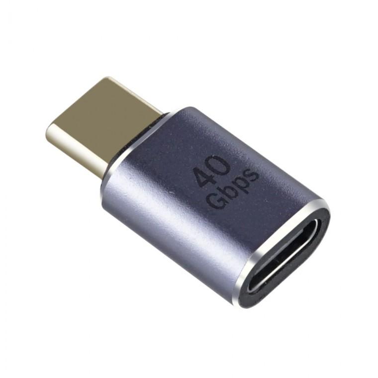 USB 4.0 8K C타입x2 젠더 M F 최대 40Gbps 노트북 영화 PC 데이터전송