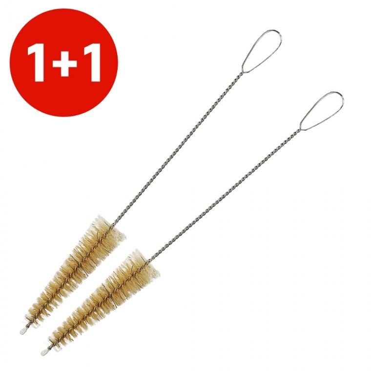 국산 주전자입구 세척솔 1+1 돈모 오일병솔 틈새세척