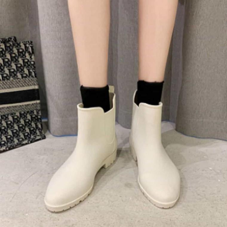 숏레인부츠 예쁜장화 발목장화 레인부츠숏 여성레인부츠
