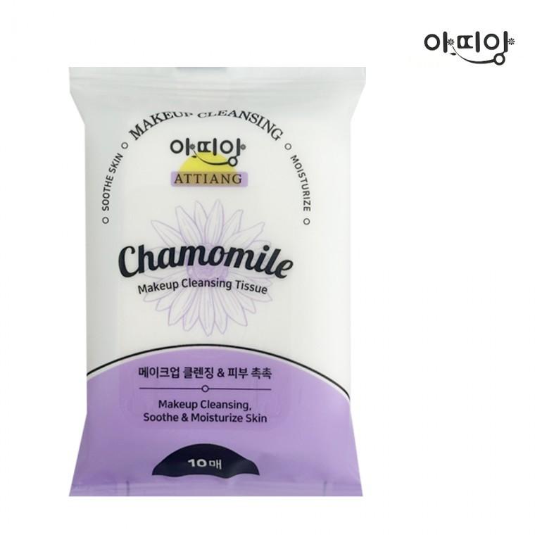 아띠앙 미니 클렌징티슈 (낱개포장 10매) 여행 휴대용