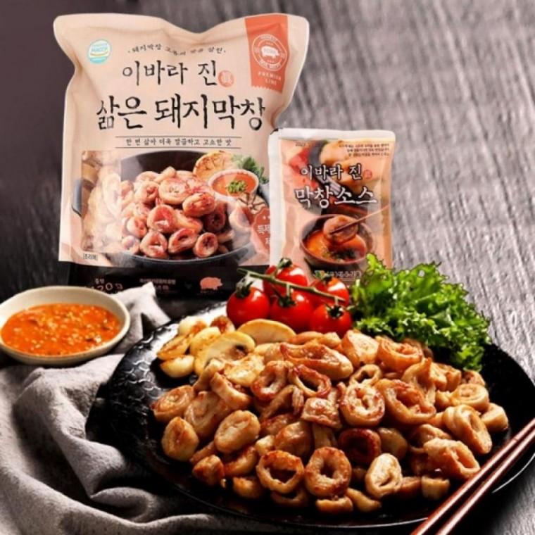 진우 이바라 삶은 돼지 막창(소스 포함) 1120G