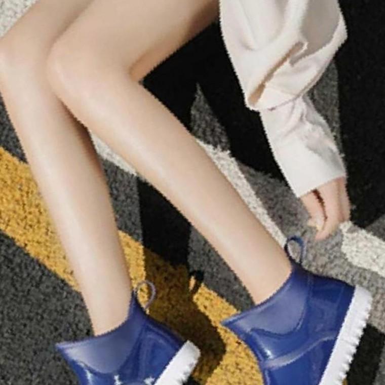 여자 방수 앵클 레인 부츠 패션화 고무 장화 레인화
