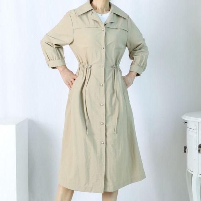 봄 가을 결혼식 봄신상 베이지원피스 시선집중 원피스 간절기