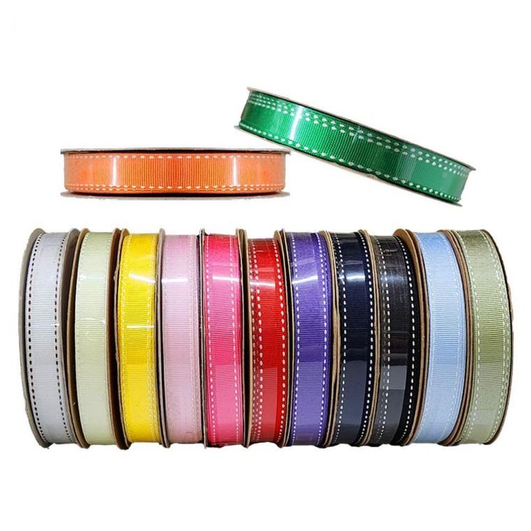 리본 스티치 골직 리본끈 대용량 폭15mm 14칼라