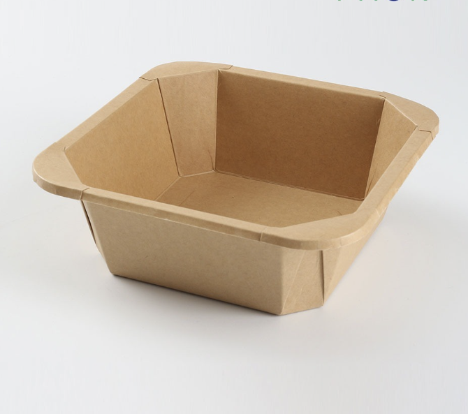 [TONG]친환경소재 샌드위치 용기 (크라프트/JH-S-650B/650ml) 300개 세트[BR]