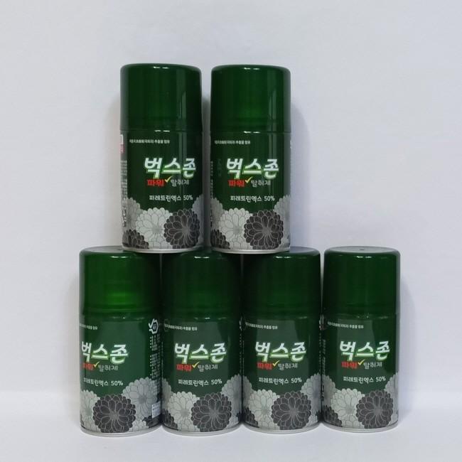 벅스존 280ml/6개 파리모기 천연 해충기피제 탈취제 추물물함유
