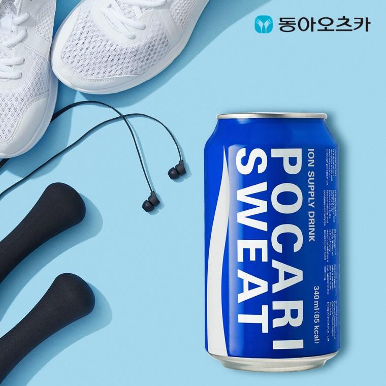 동아오츠카 포카리스웨트 340ml x 24캔 이온음료 갈증해소