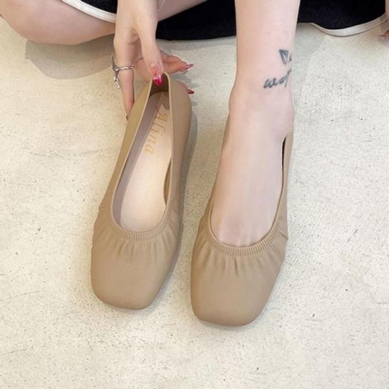 셔링 여름 캐주얼 패션 구두 디자인 여성 장화