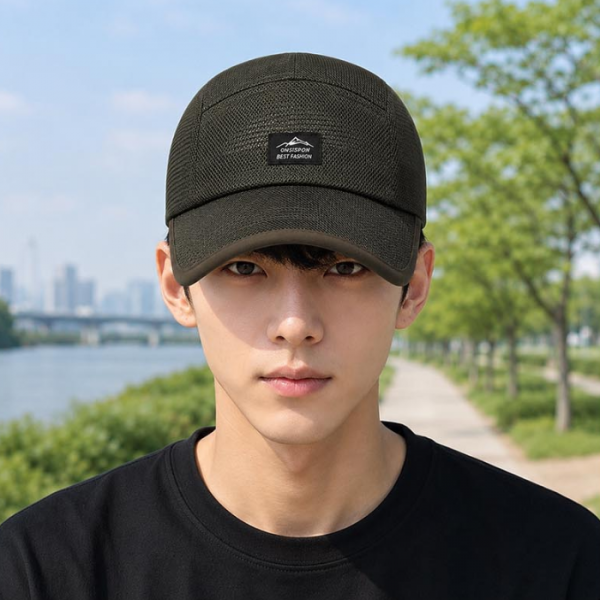여름 메쉬캡 핑 아웃도어 모자 경량 볼캡 스포츠 캠