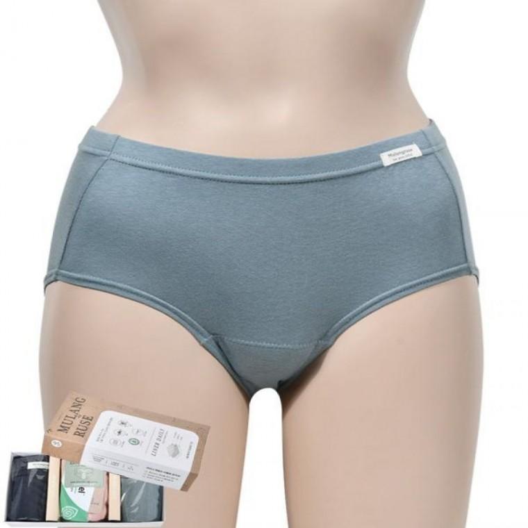 오가닉 4중 레이어 안심속단 제로 라이너 데일리 3매입 팬티