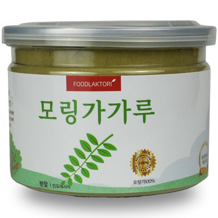 모링가분말 100g 밀폐통 인도네시아 푸드락토리