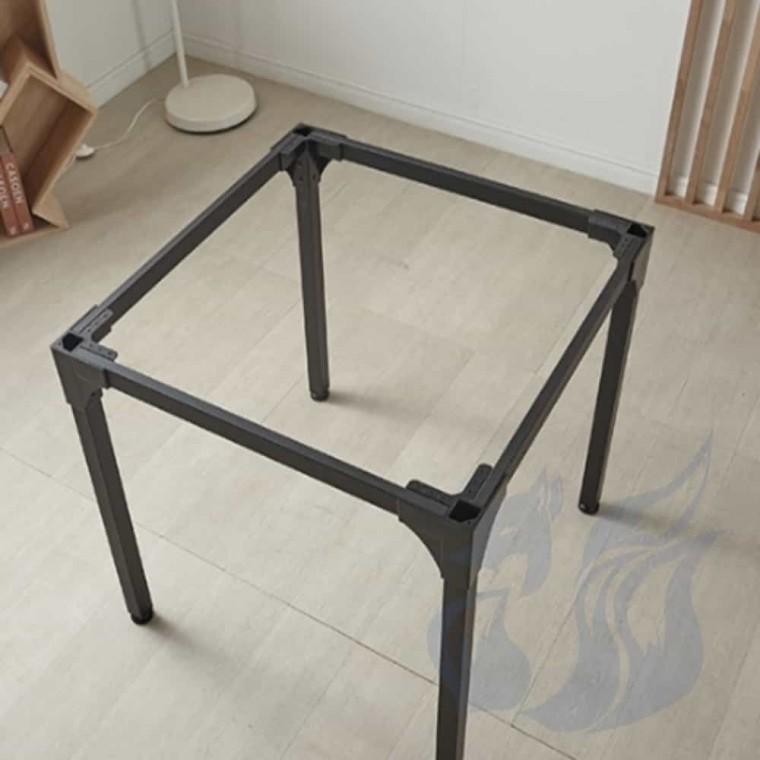 철제 상판용 356mm 1500mm 금속파이프 테이블프레임 철재거치대 가구프레임