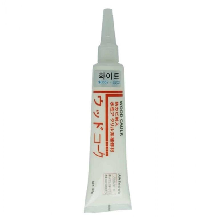 화이트120g 메꿈 마루바닥보수 목재구멍메꾸기 나무기스 나무구멍메꾸기