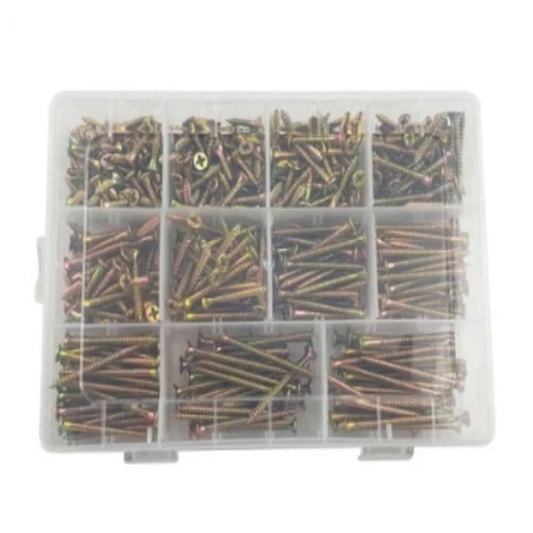 3.5mm 접시머리 피스 530개 목재용피스 접시머리나사 철판나사 목재나사