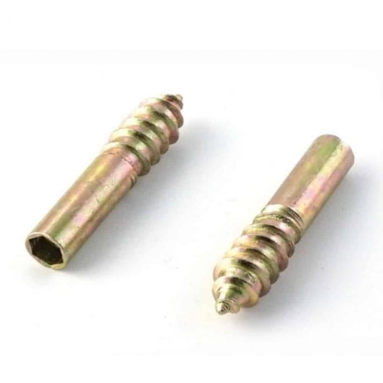 볼트 7x40 mm 500개 연결피스 나무피스 목공피스 목공용볼트