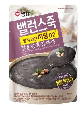 샘표 밸런스죽 검은콩흑임자죽 420g