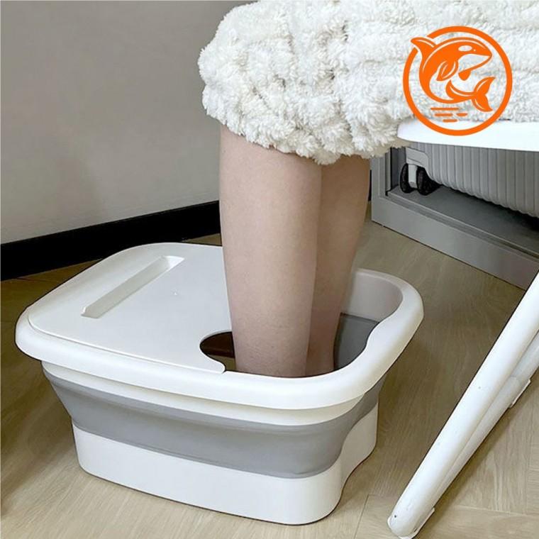 접이식 발담그기 통 온수족욕 바스켓 발편한 휴대용 욕조