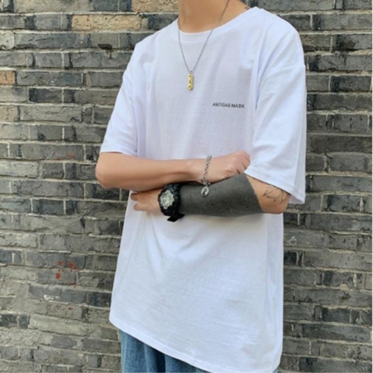 심플 라운드 오버핏 반팔티셔츠 냉감반팔셔츠 여름냉감 쿨링티셔츠 여름반팔작업복 쿨티셔츠 냉감남성반팔