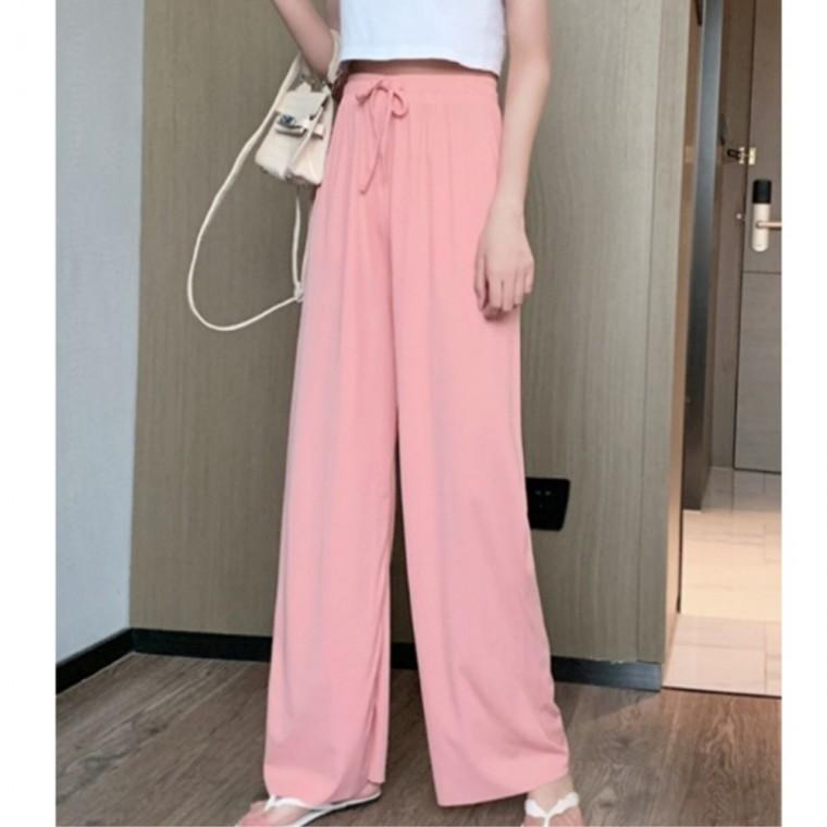 슬림업 허리밴딩 하이웨스트 와이드팬츠 20대여성 캐주얼한 데일리룩아이템 20대여자패션 20대오피스룩