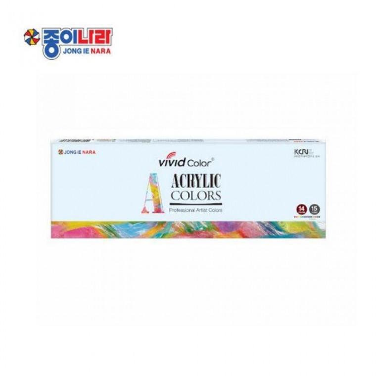 비비드 아크릴 12ml 15색(14색+1)