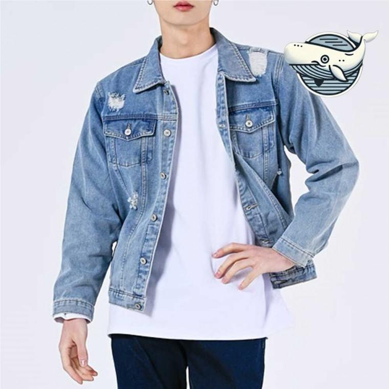 봄 가을 룩 데일리 헤짐 청자켓 유니섹스 아우터 하객룩
