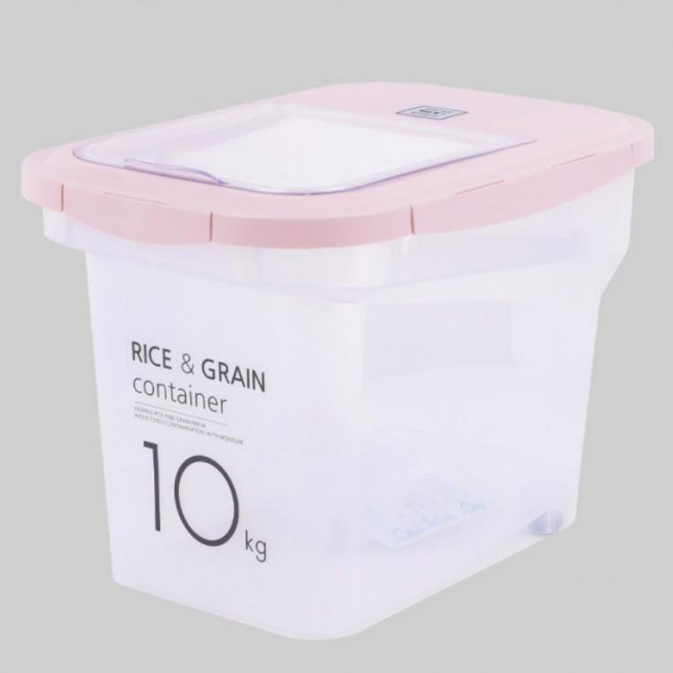 쌀통 10kg 밀폐 잡곡통 보관 정리 뚜껑 제습제