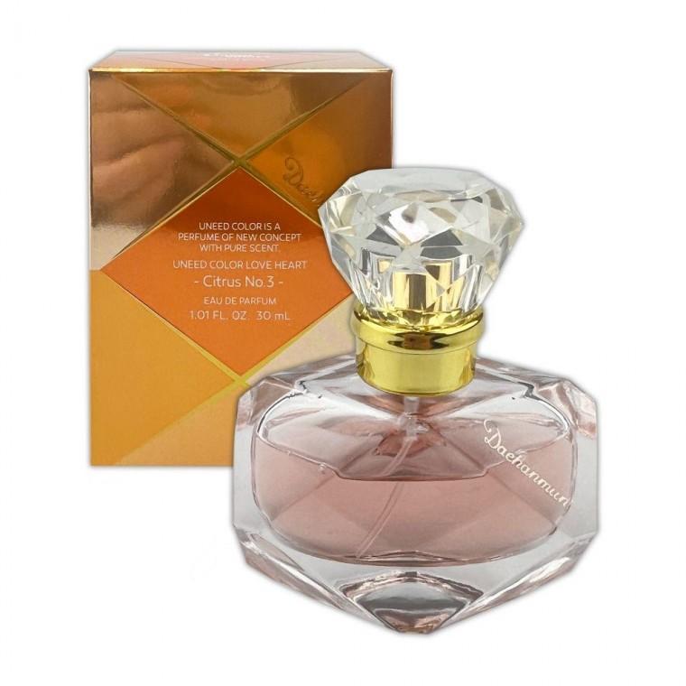 시트러스향 유니드컬러 향수 30ml 러브하트 No.3