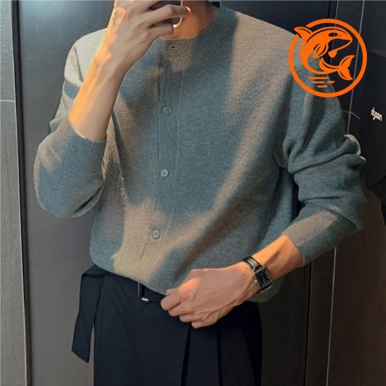 데일리 남성 캐주얼 가디건 오픈형 간절기 스타일 간편한 이지웨어