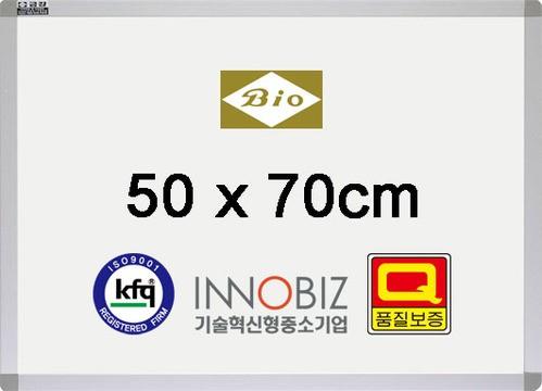 일반 화이트보드 벽걸이 칠판 메모보드 우드500x700
