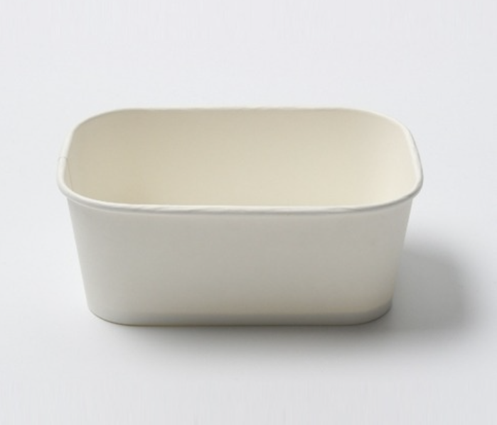 [TONG]천연 펄프소재 샐러드 샌드위치 용기 (백색/JH-R-880B/880ml) 300개 세트[BR]