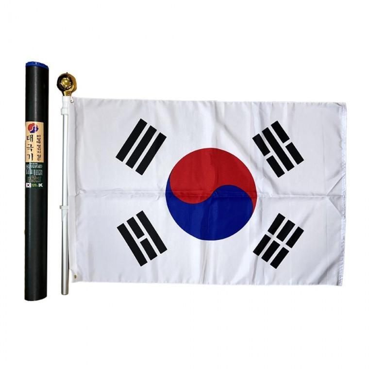(TNB) 2단 국기함 (바람에 엉키지 않는 국기함)