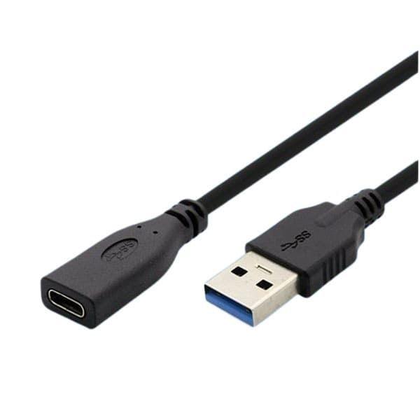 USB 3.1 C타입 젠더 C F 3.0M 20cm 블랙