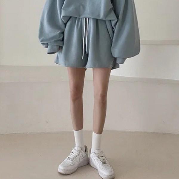 여성 3컬러 베이직 허리밴딩 3부 반바지 LK-SS31P
