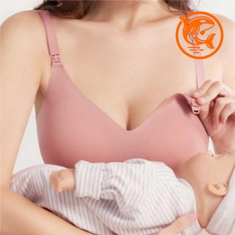 부드러운 무봉제 수유브라 편안한 언더웨어 필수 속옷 유연한 착용감