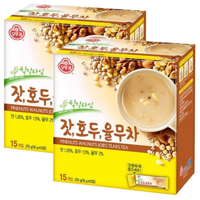 오뚜기 잣호두율무차 30T(15Tx2개)