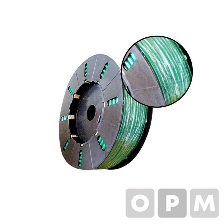JA)남강 연질 녹색우레탄호스(롤) 12mmx8mm (100m)