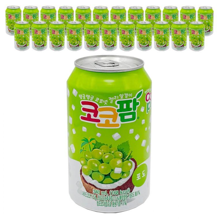 해태 코코팜 포도 340ml x 24캔