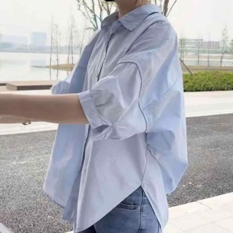 루즈핏 반팔셔츠 여성반팔셔츠 여름브라우스 여성여름셔츠블라우스 여자블라우스 여름블라우스