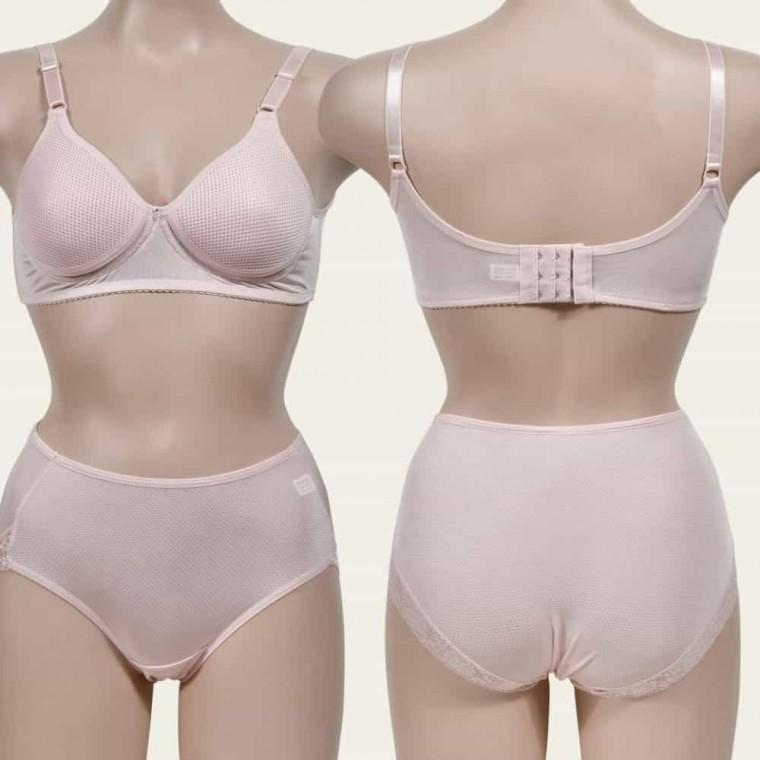 인견 브라팬티 세트 메쉬브라 여름스포츠브라 여름여성속옷