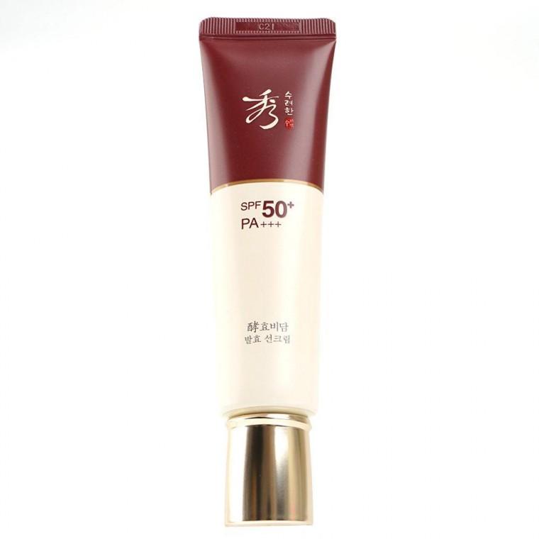 60ml 지리산 자연삼 선 발효 자외선 크림 인기