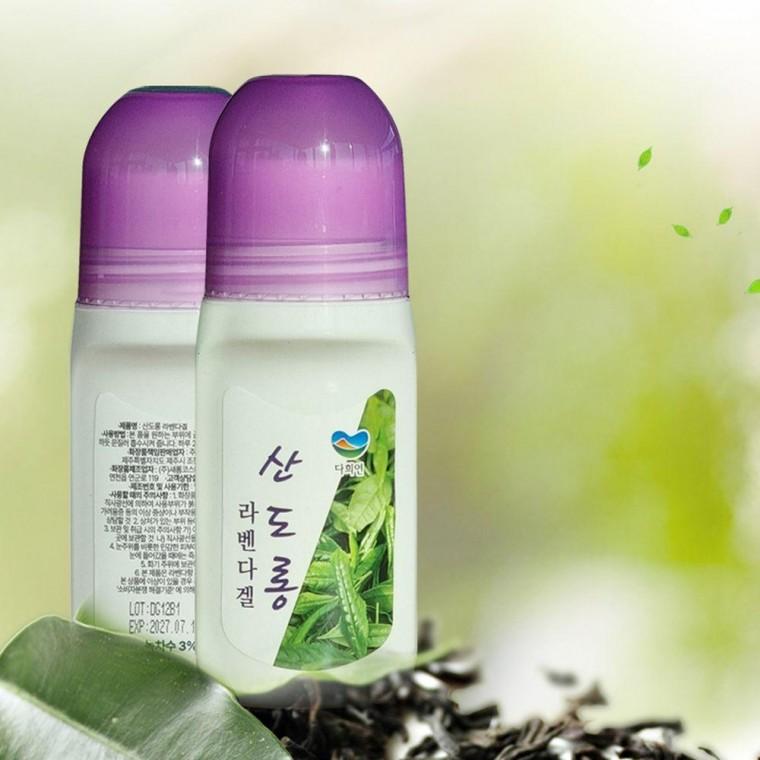피부 진정 보습 오일 녹차 쿨링겔 산도롱 라벤다겔
