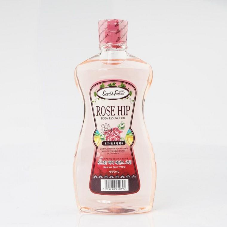 바디케어 화장품 465ml 바디오일 로즈힙 보습 촉촉