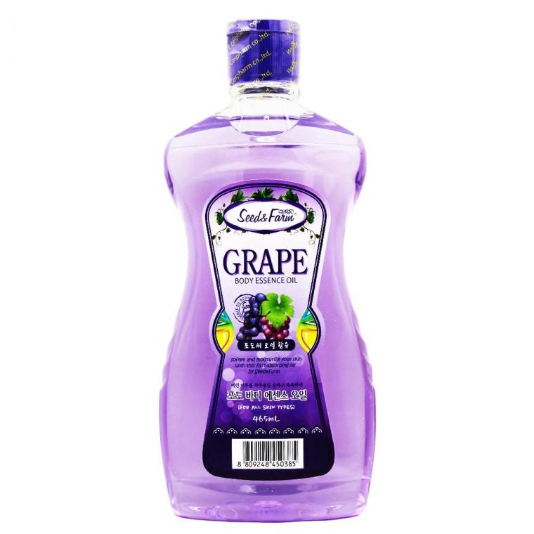 씨드앤팜 바디 에센스 오일 465ml-포도