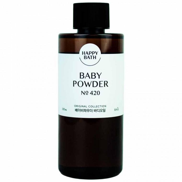 해피바스 오리지널 컬렉션 베이비파우더 바디오일 250ml
