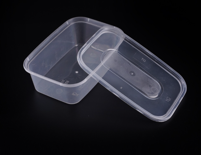 [TONG] 사각 도시락용기 TG-650 (650ml/투명) 250개 세트 [BR]
