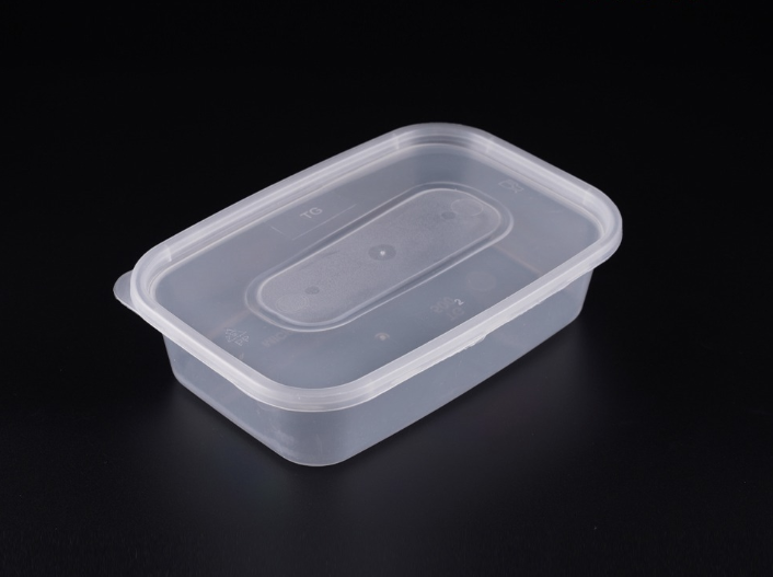 [TONG] 사각 도시락용기 TG-500 (500ml/투명) 250개 세트 [BR]