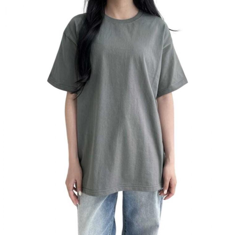염셀러제안샵 KQQ 006W 여성 라운드 반팔티셔츠 빠른배송 정성포장 여름여성반팔티 여성반팔티