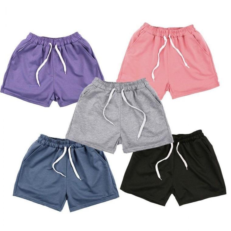 다양한 색상 여성 여름 패션 캐주얼 밴딩 반바지 여자하의 여성하의 청반 숏팬츠 핫팬츠