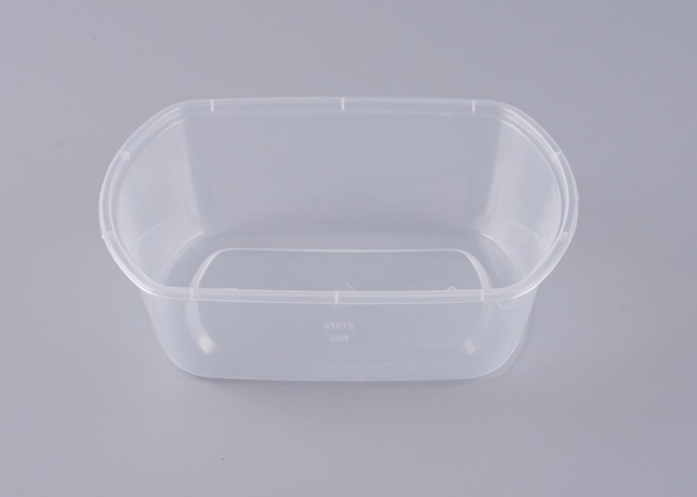 [TONG] W-21372 파스타 샐러드용기 (590ml/투명) 300개 세트 [BR]