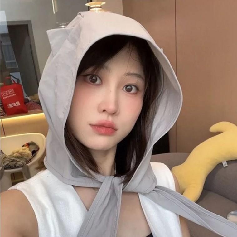 썬캡 여성모자 여름모자 썬캡 선캡 자외선차단모자 여행모자 그레이